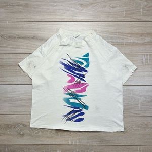 Vintage 90s Art tee size L